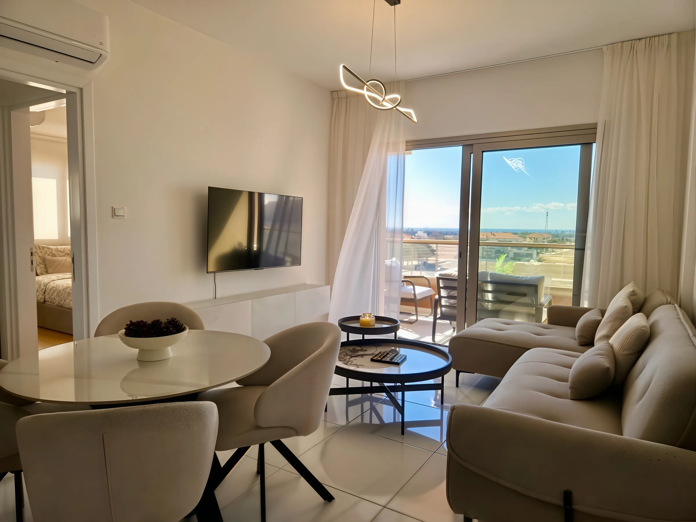 Maison Lazarus — Pyla Seaview Escape — Living & dining area